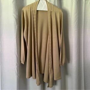 Anne Klein Shawl Collar Light Sweater